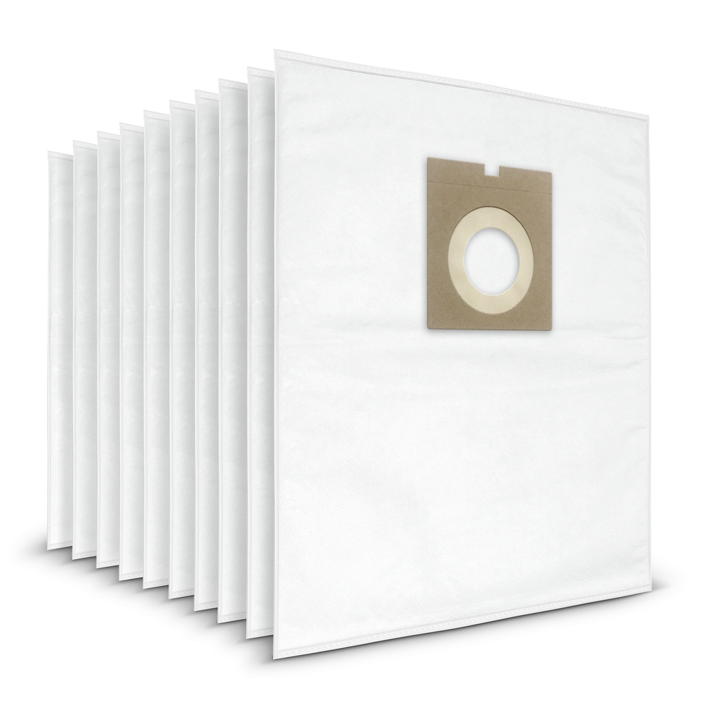 Bolsas de filtro de fieltro, 10 x , NT 20/1, NT 30/1 KARCHER Ref 9.755-360.0 