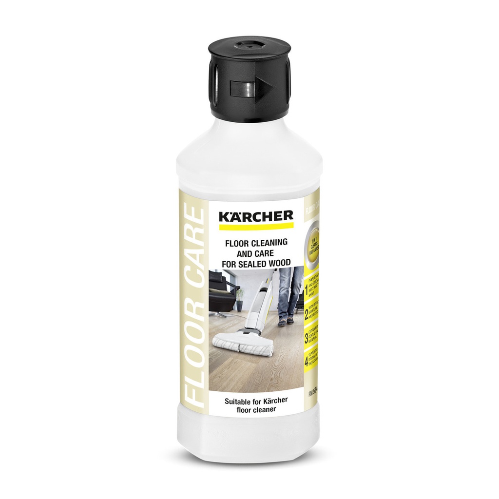 Conservador De Suelos De Madera Barnizados Rm 534. Karcher  Ref. 6.295-941.0, Caja de 8 Uds