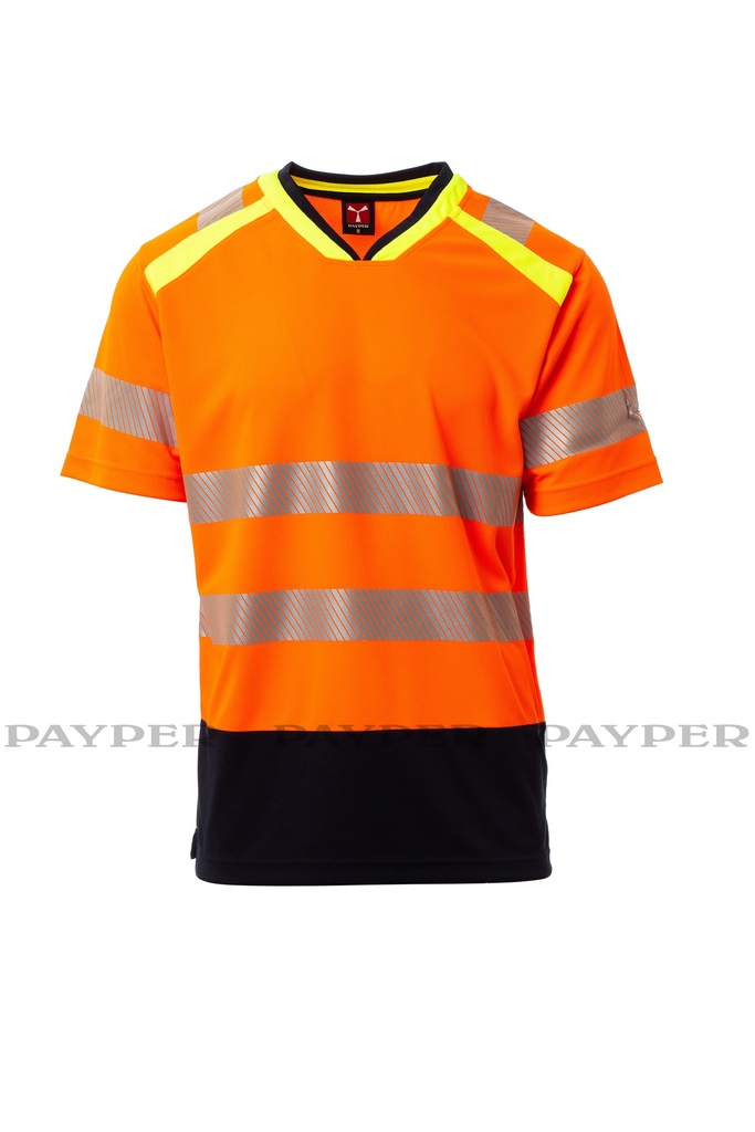 ALLEY- Camiseta bicolor de alta visibilidad