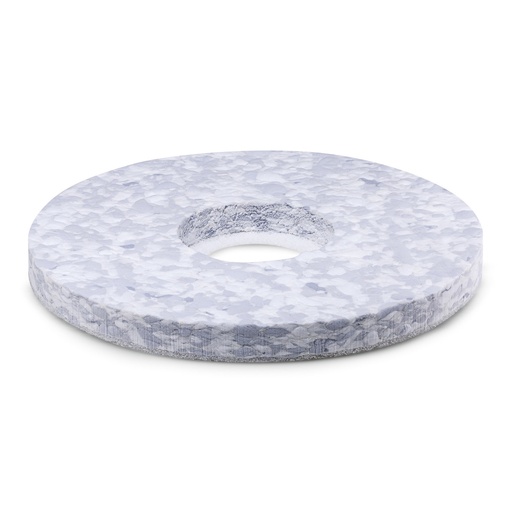 [6.371-025.0] Almohadilla de melamina, gris / blanco, 508 mm, 2 Unidades. Ref 6.371-025.0