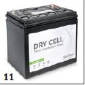 Traction battery DryCell AGM 12V/30Ah (C BATERIA  Ref. 6.654-521.0