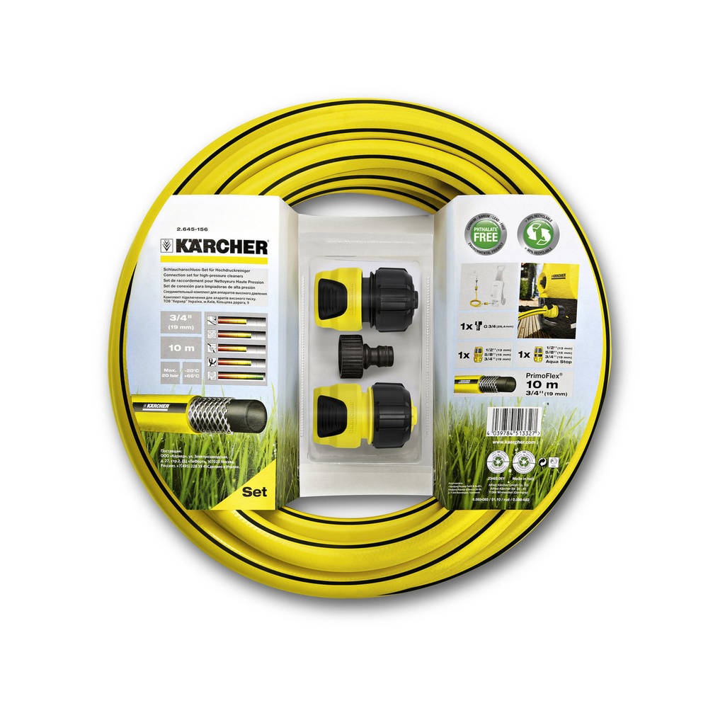 Kit De Mangueras Karcher Para Limpiadoras De Alta Presión. Ref. 2.645-156.0