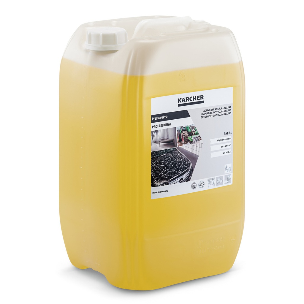 Pressurepro Detergente Activo, Alcalino Rm 81 De 20 Litros Ref  6.295-557.0